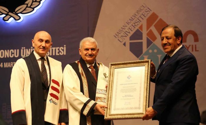 Başbakan Binali Yıldırım ile Akademik Ödül Töreni