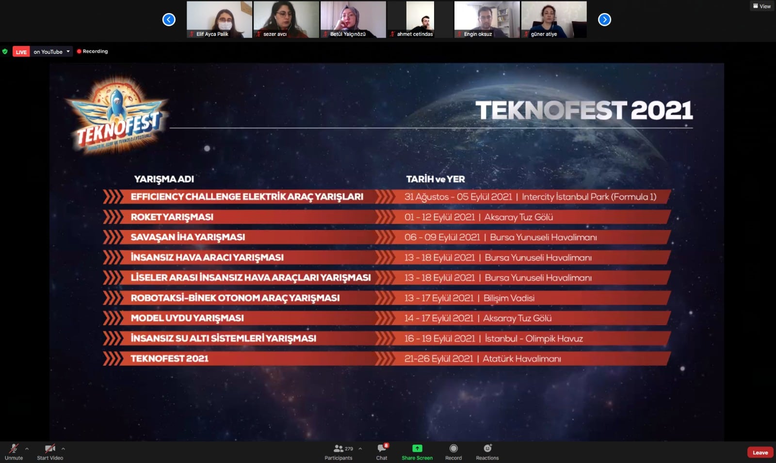 TEKNOFEST Toplantısı