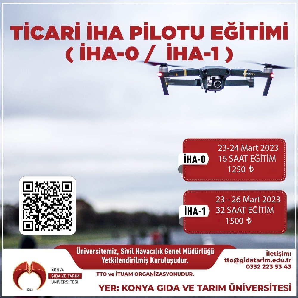 TİCARİ İHA PİLOTI EĞİTİMİ