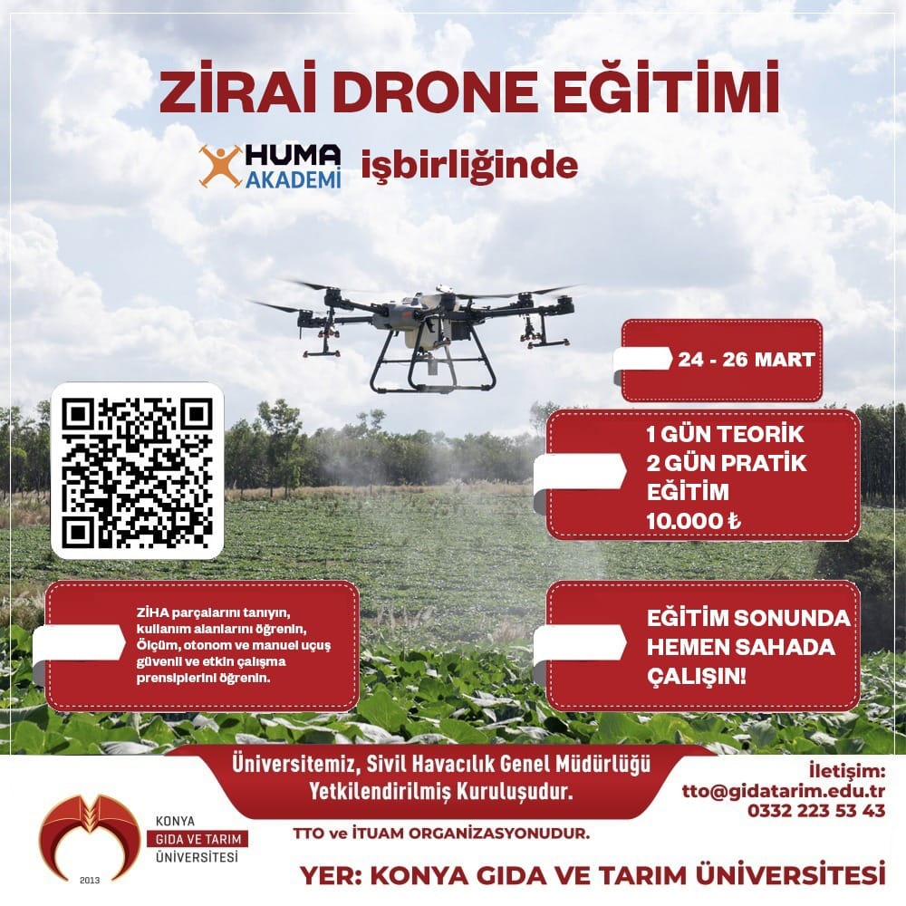 ZİRAİ DRONE EĞİTİMİ