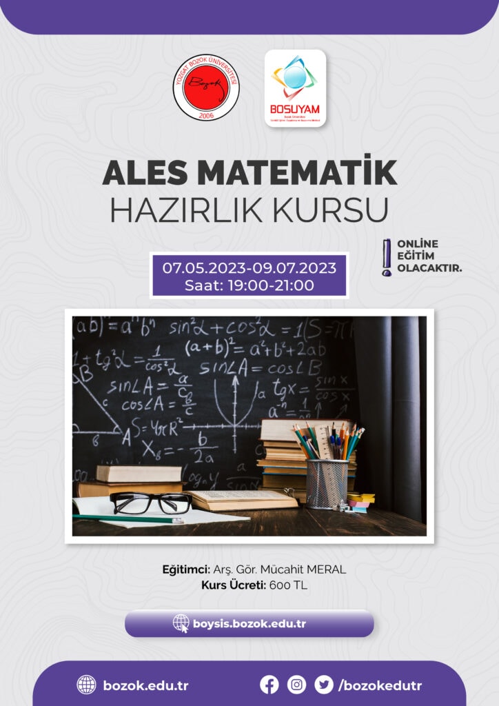 Ales Matematik Hazırlık Kursu