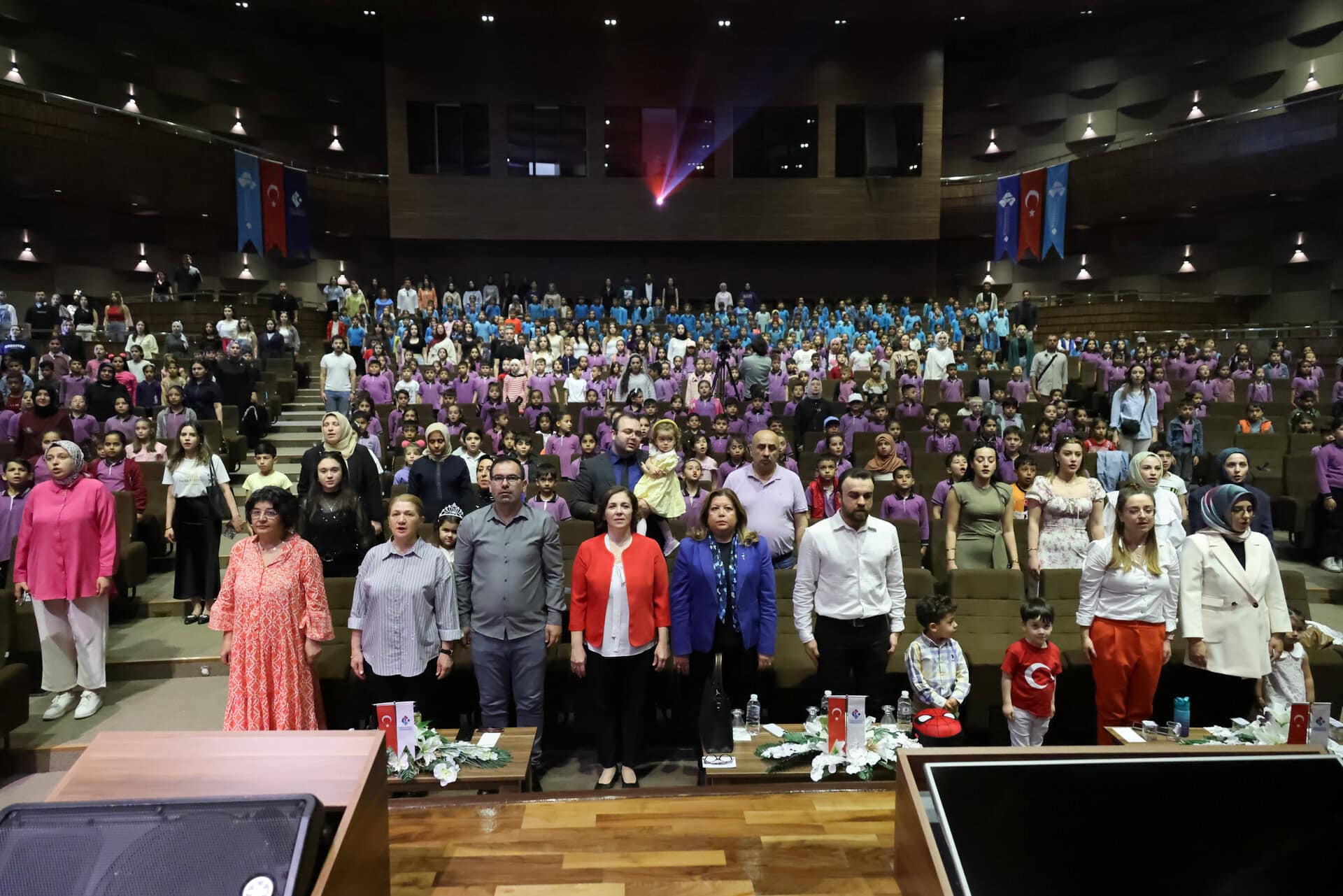 Hasan Kalyoncu Universitesinde Cocuklar 23 Nisan Coskusunu Yasadi