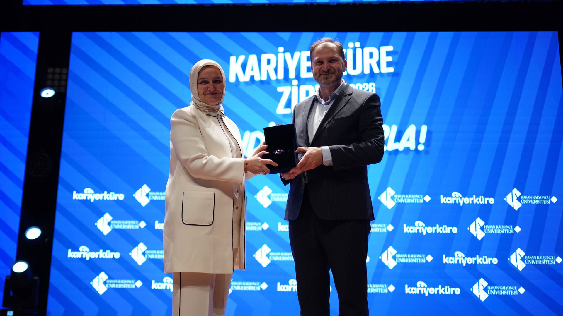 KariyerKüre Zirvesi 2026 etkinliğinde Hasan Kalyoncu Üniversitesi'nde güçlü katılım sağlandı.
