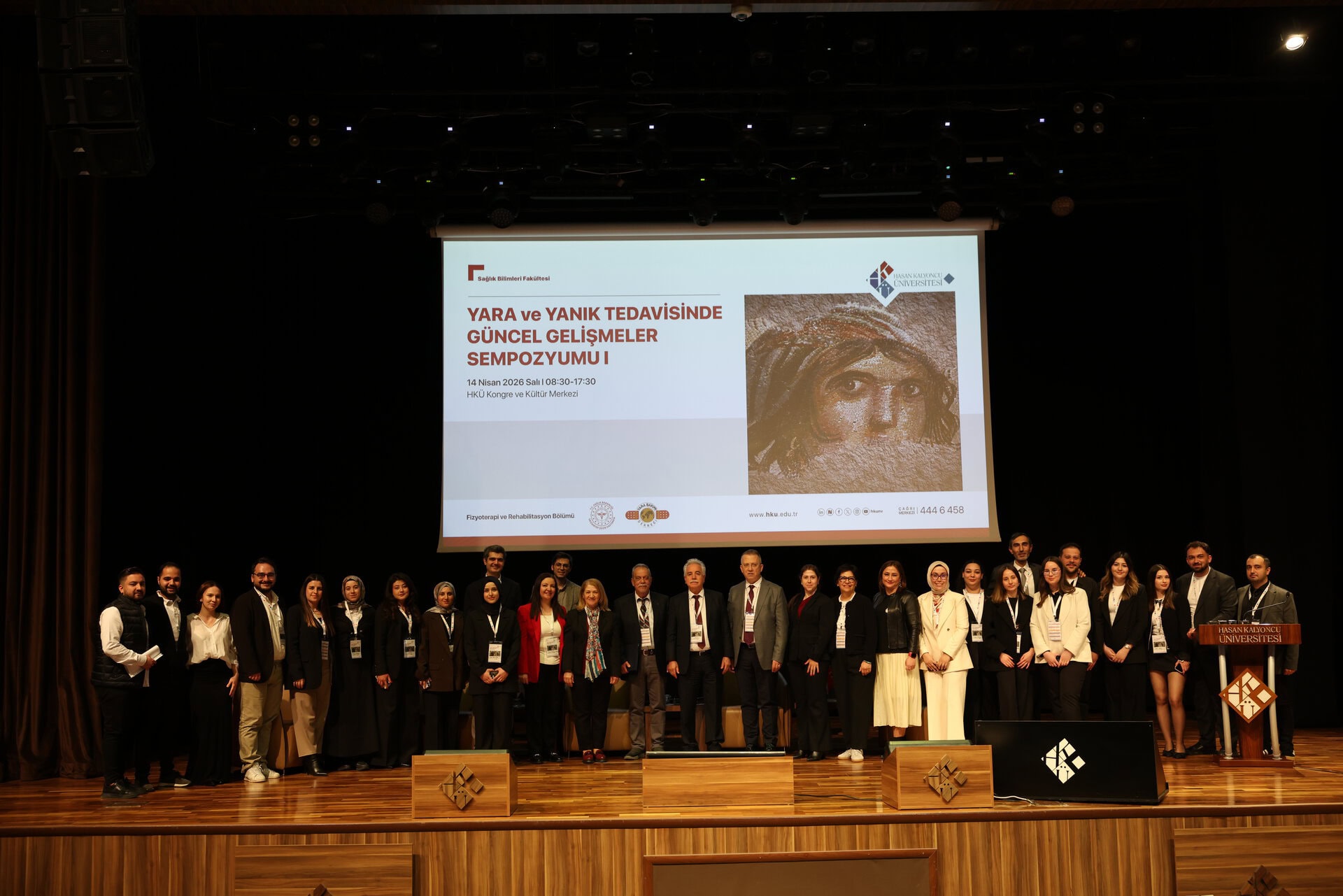 Yara ve Yanık Tedavisinde Güncel Gelişmeler sempozyumu, Hasan Kalyoncu Üniversitesi’nde gerçekleştir.